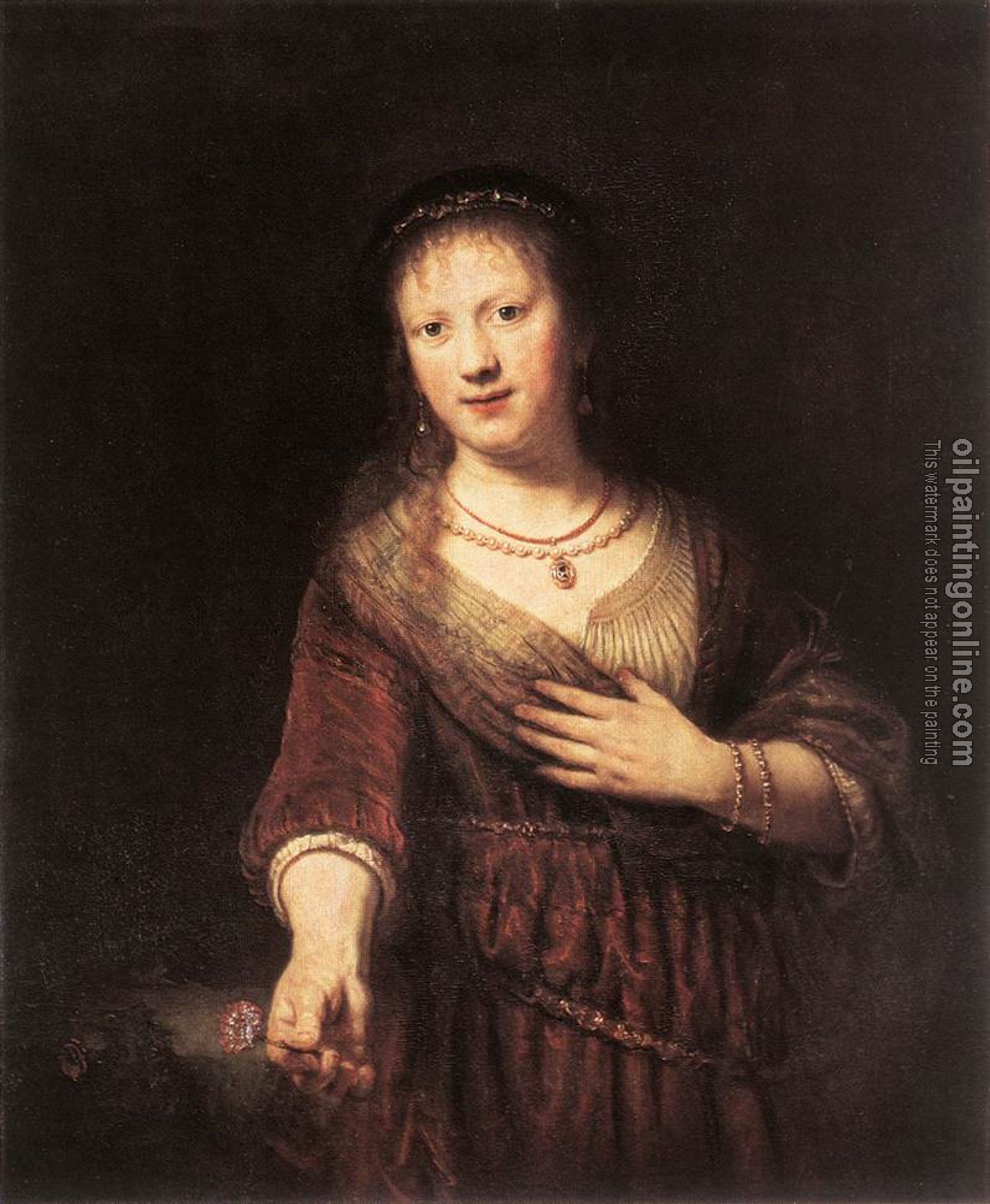 Rembrandt - Rembrandt oil painting