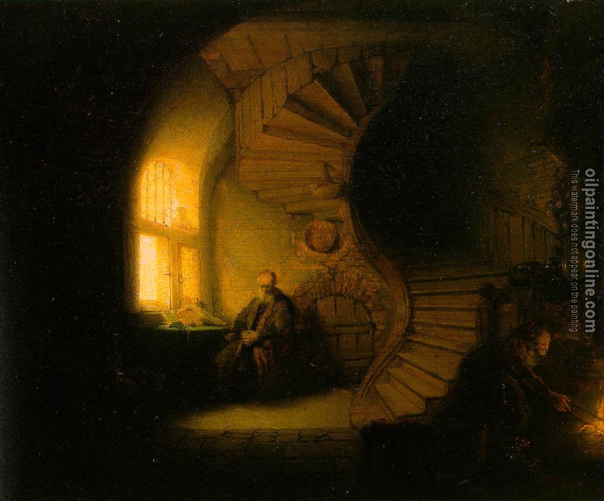 Rembrandt - Rembrandt oil painting