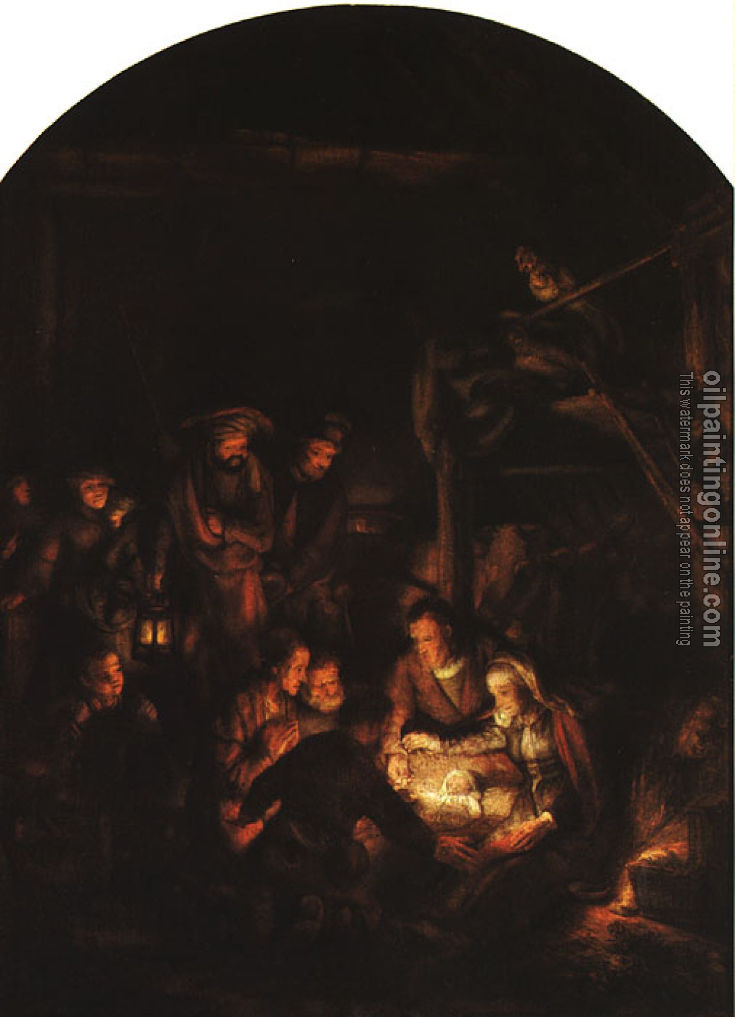 Rembrandt - Rembrandt oil painting