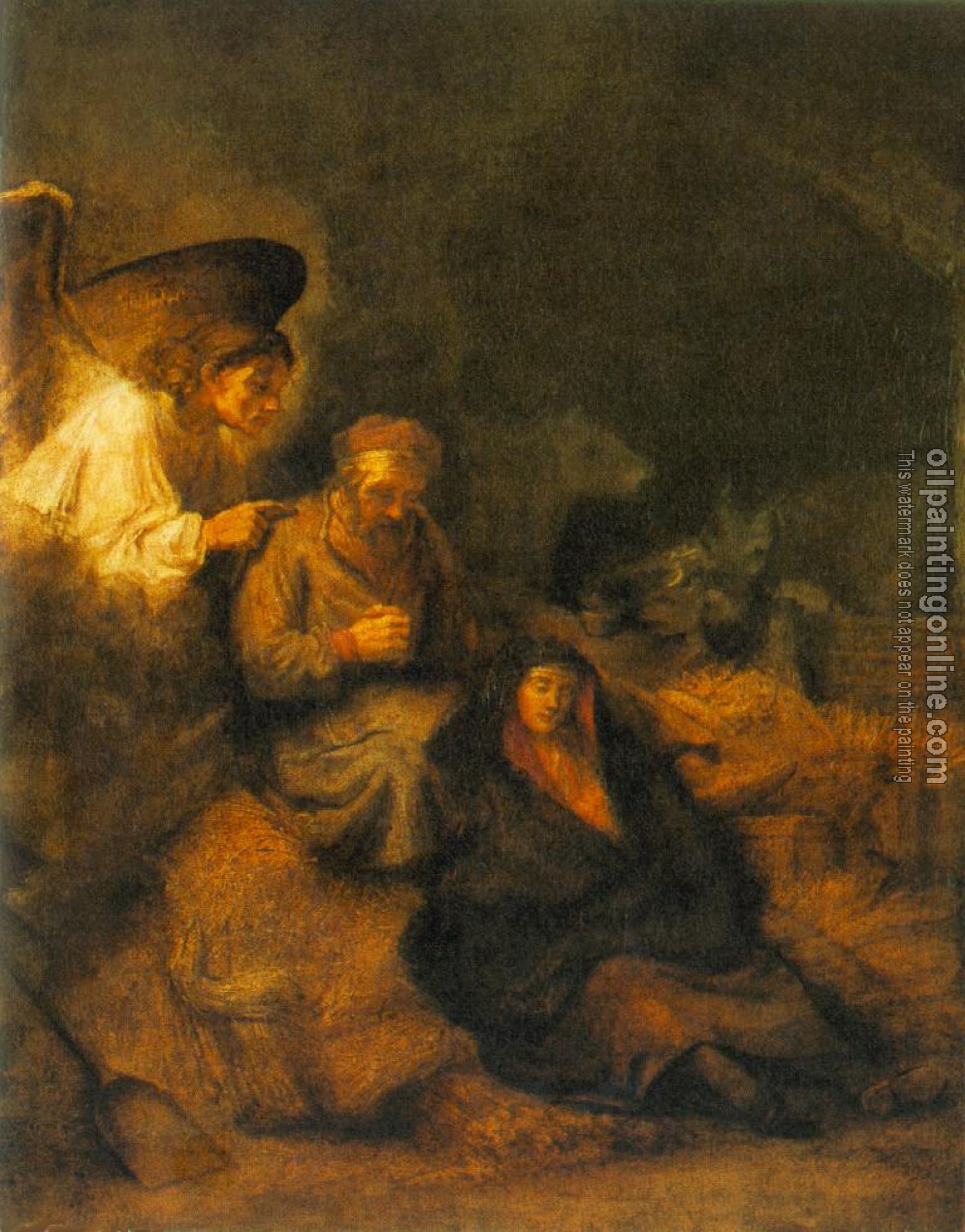 Rembrandt - Rembrandt oil painting