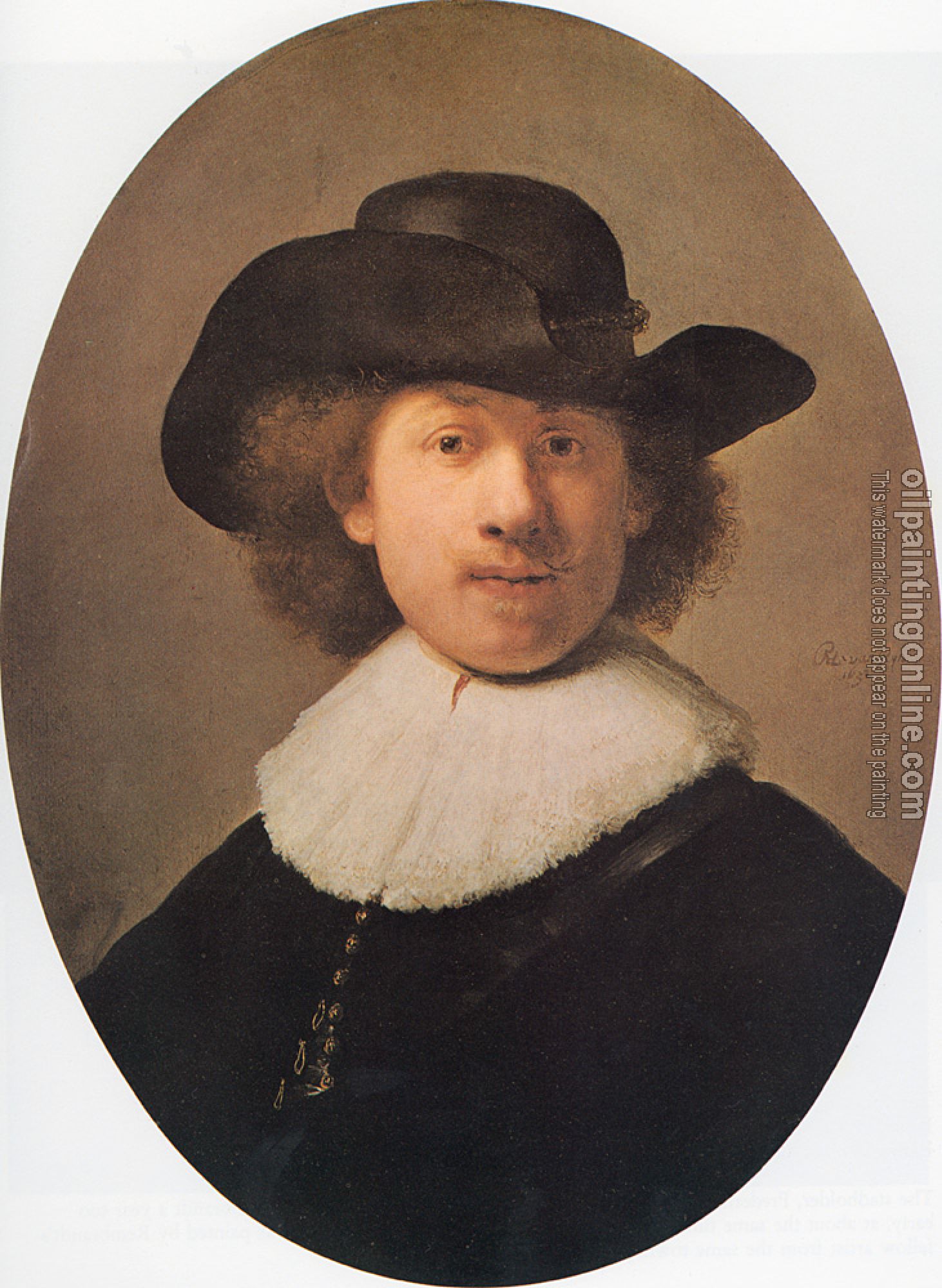 Rembrandt - Rembrandt oil painting