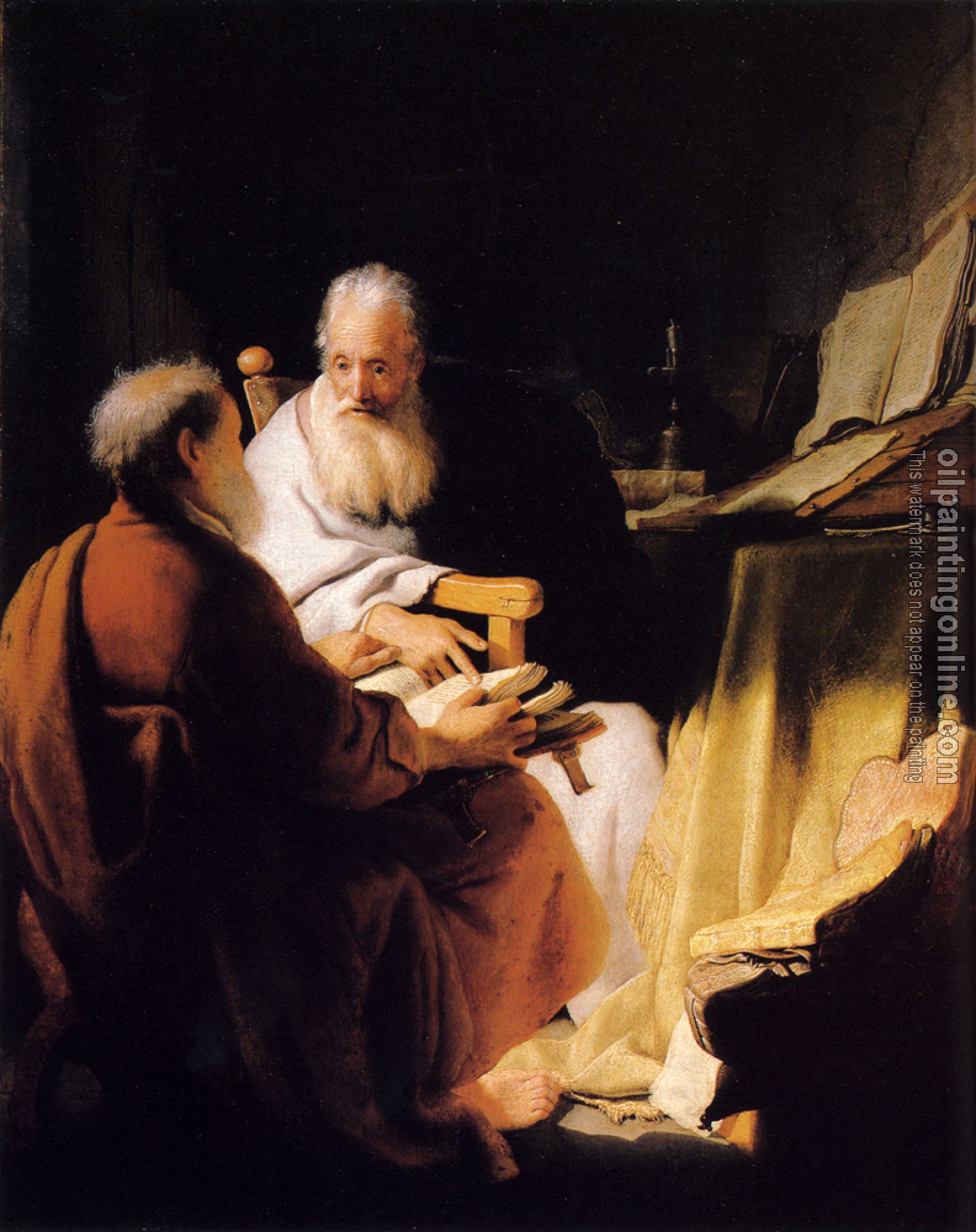 Rembrandt - Rembrandt oil painting