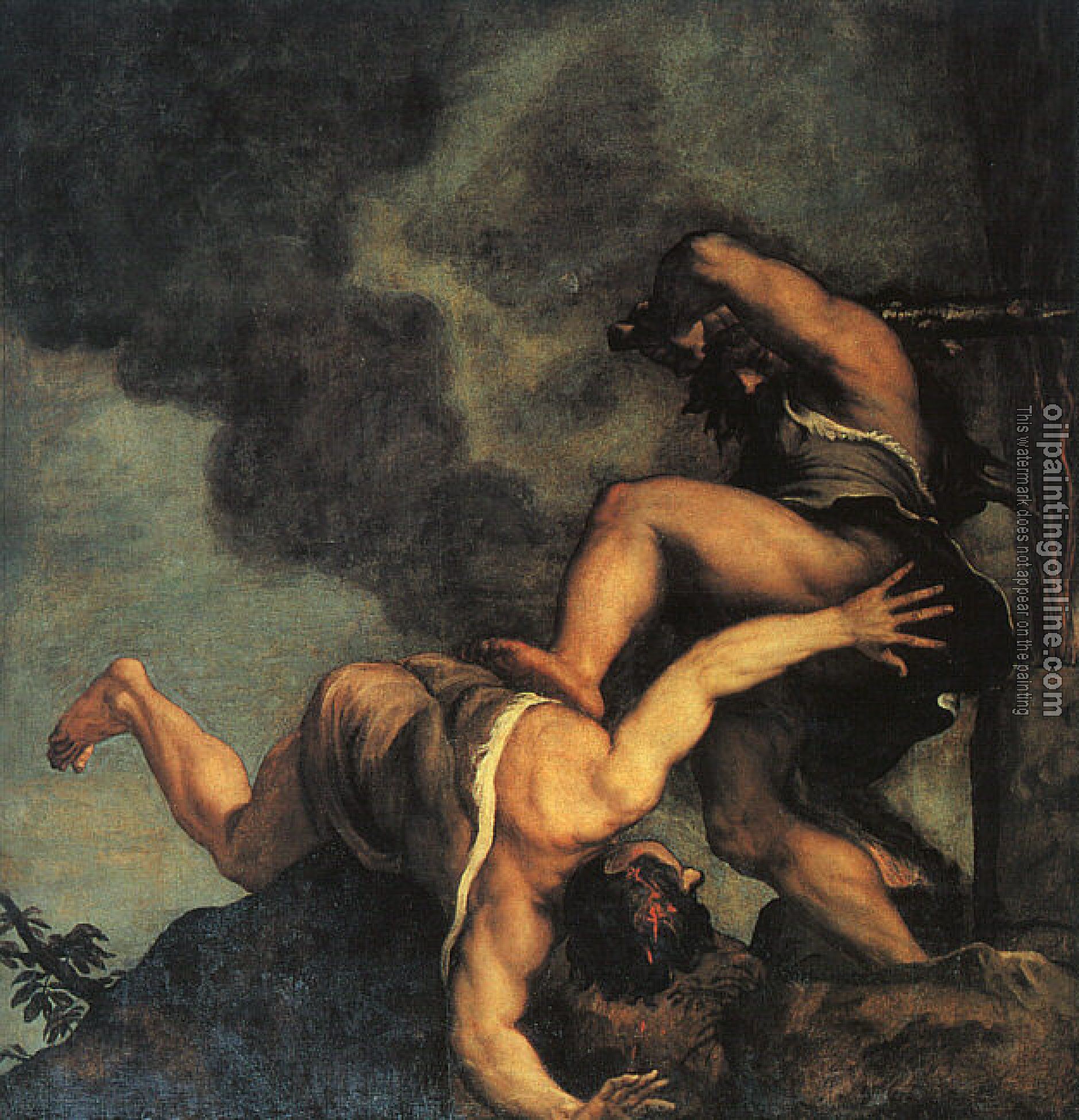 Titian - Cain and Abel