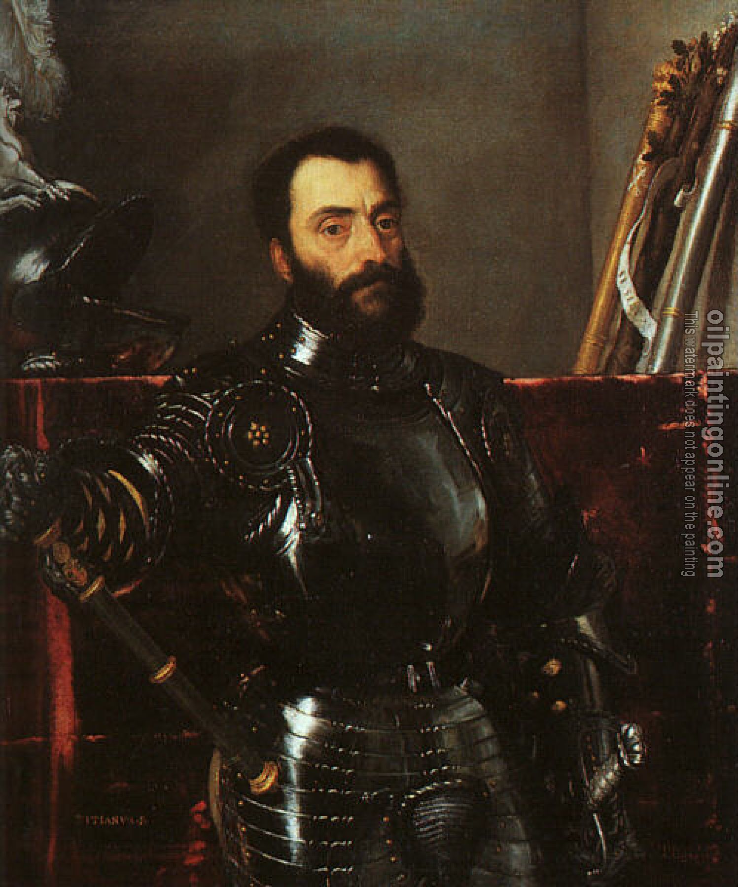Titian - Portrait of Francesco Maria della Rovere