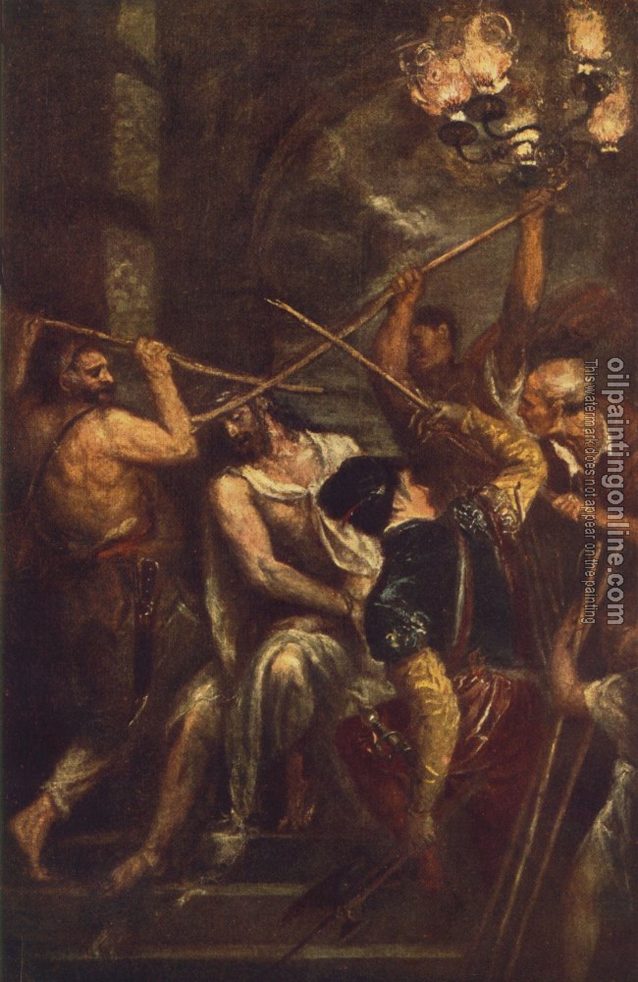 Titian - Crowning with Thorns