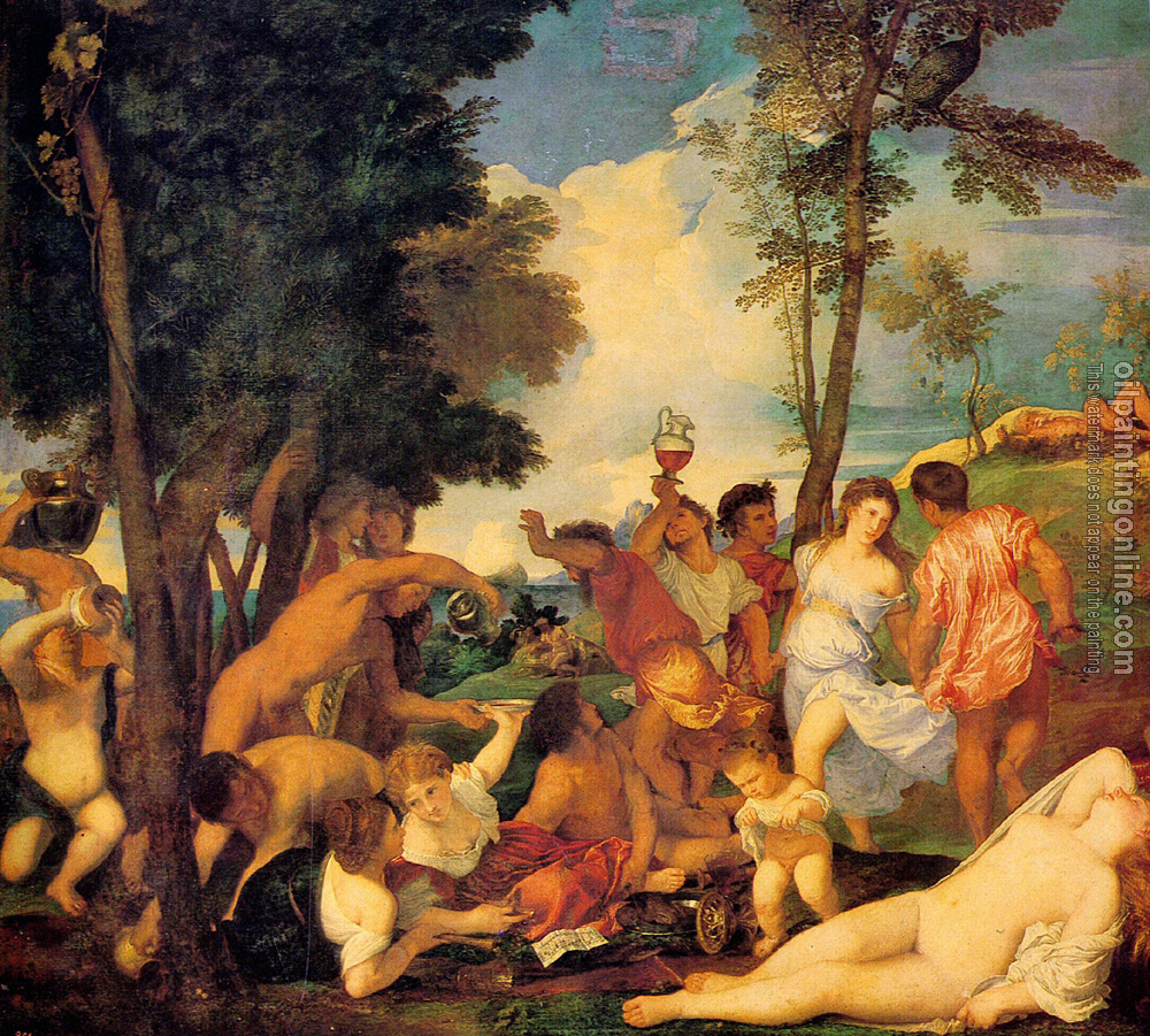 Titian - Bacchanal