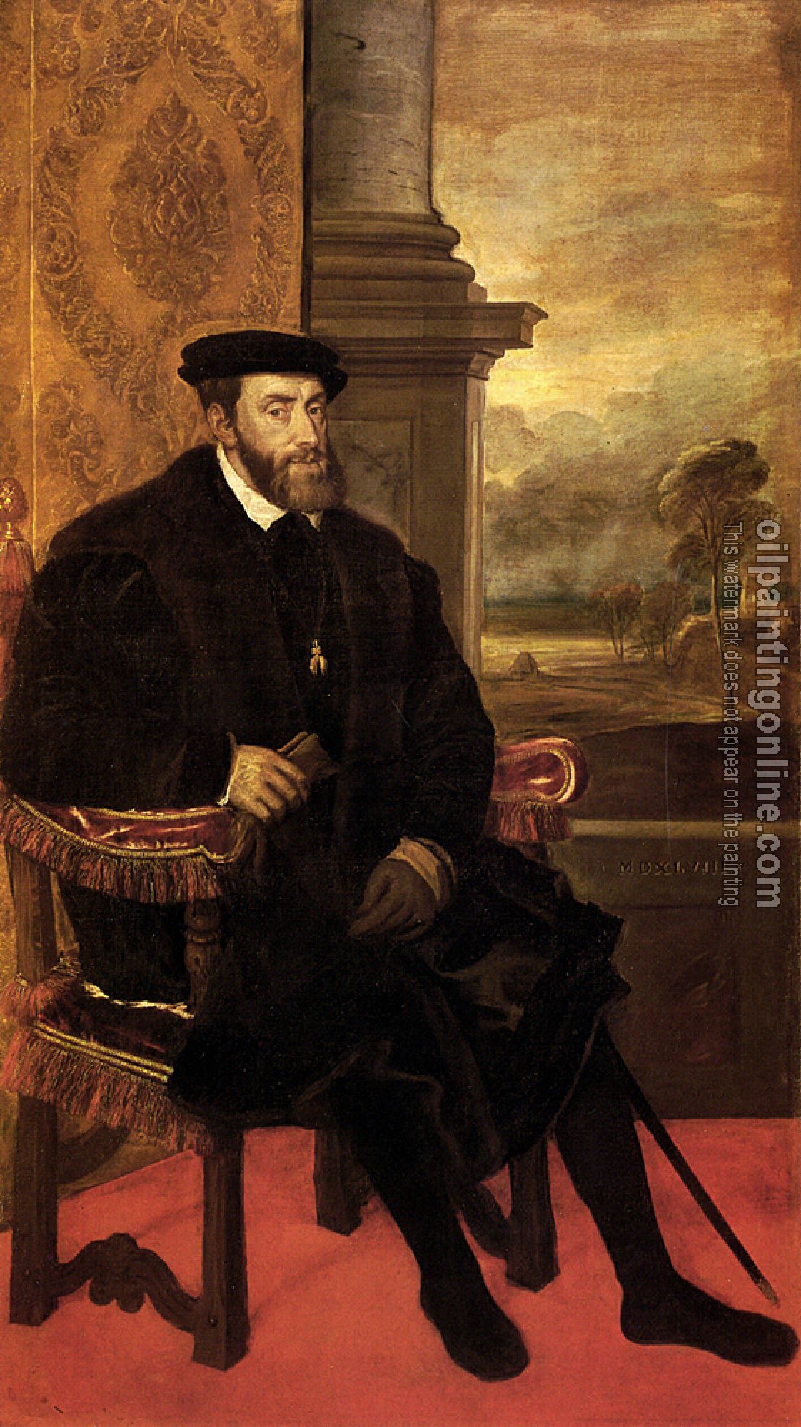 Titian - Emperor Charles