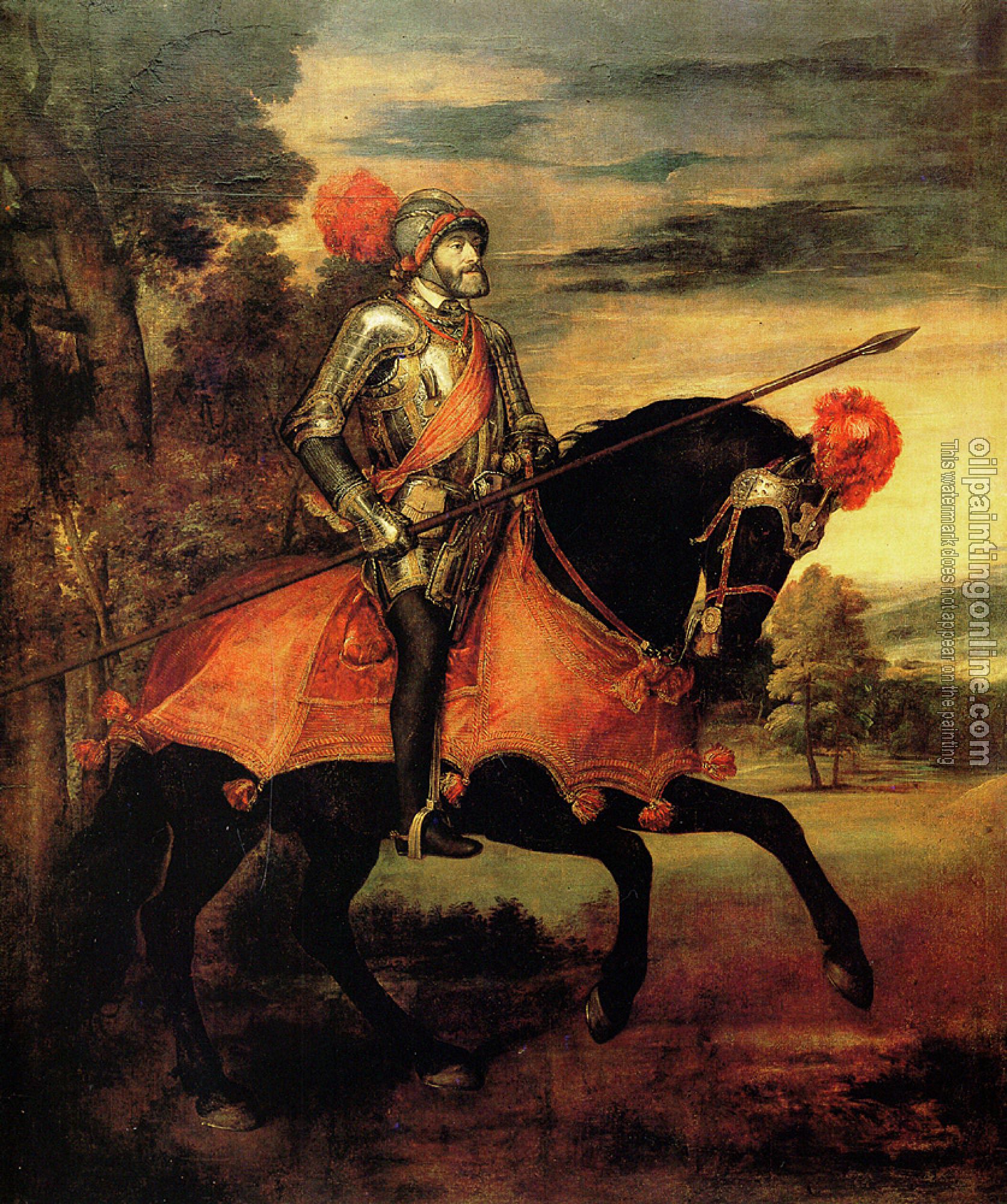 Titian - Emperor Charles