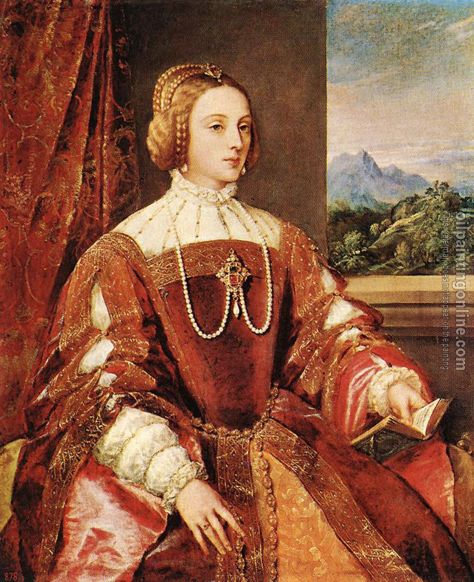 Titian - Empress Isabel of Portugal