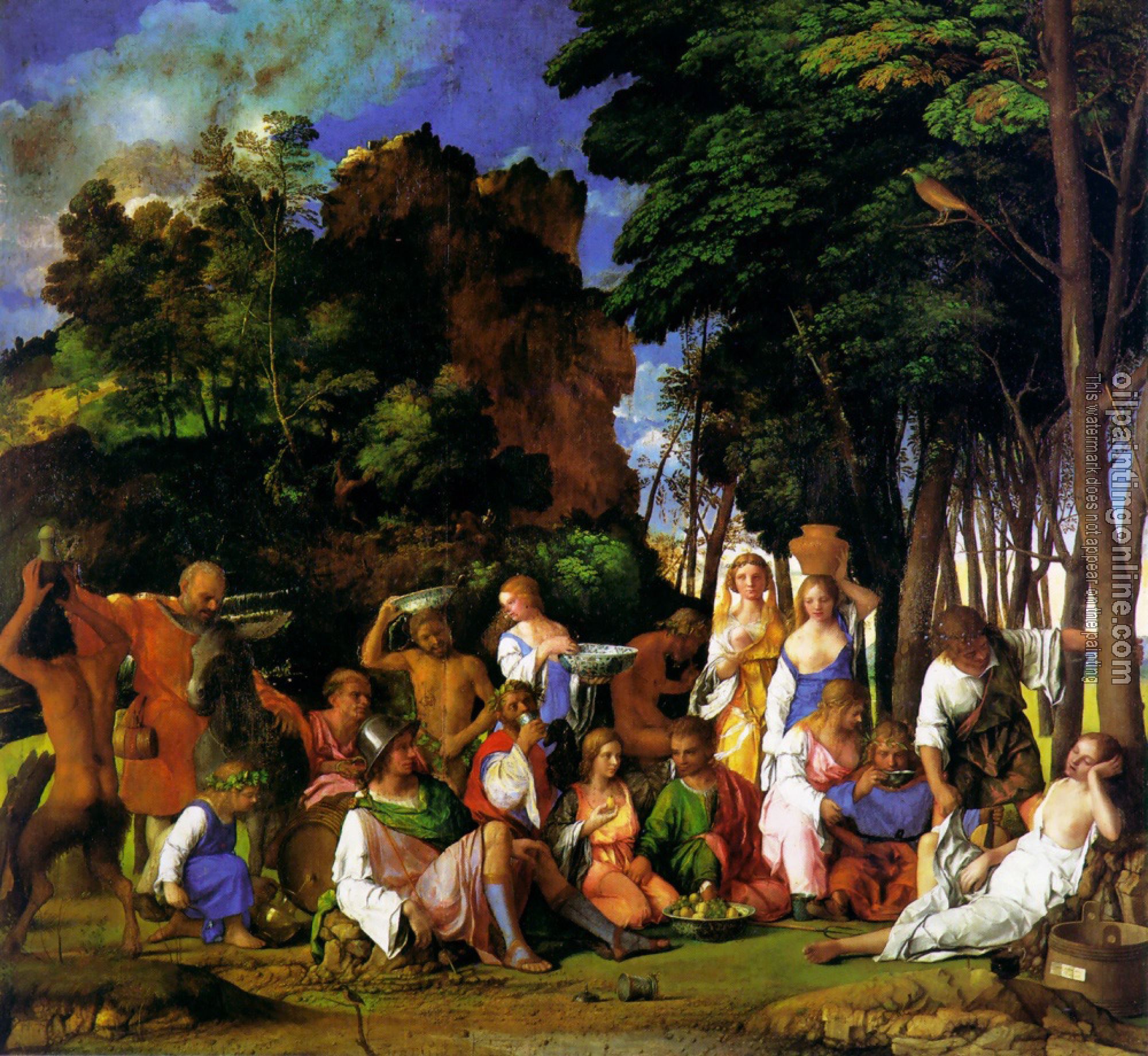 Titian - Feast of the Gods
