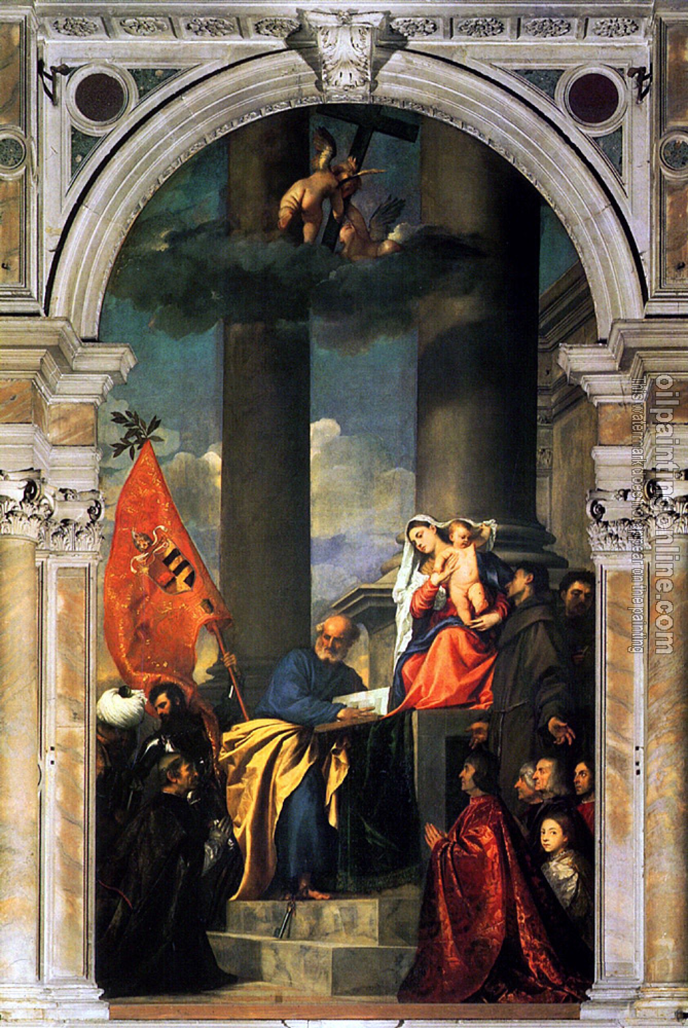 Titian - Pesaros Madonna