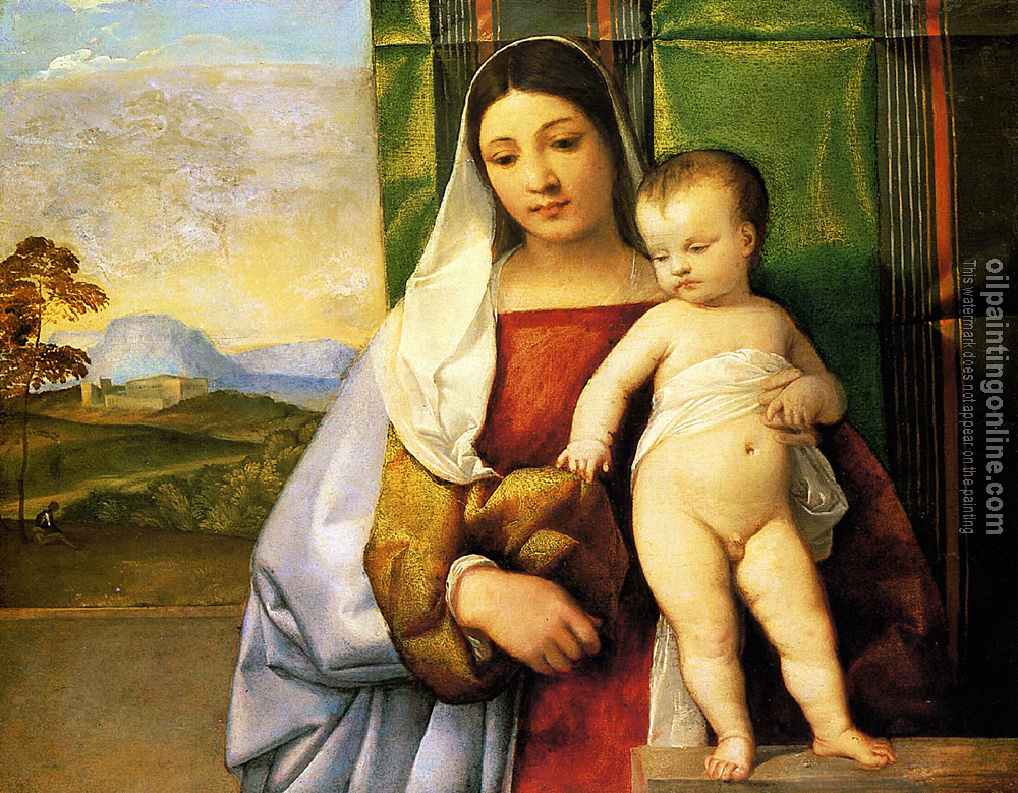 Titian - The gipsy madonna