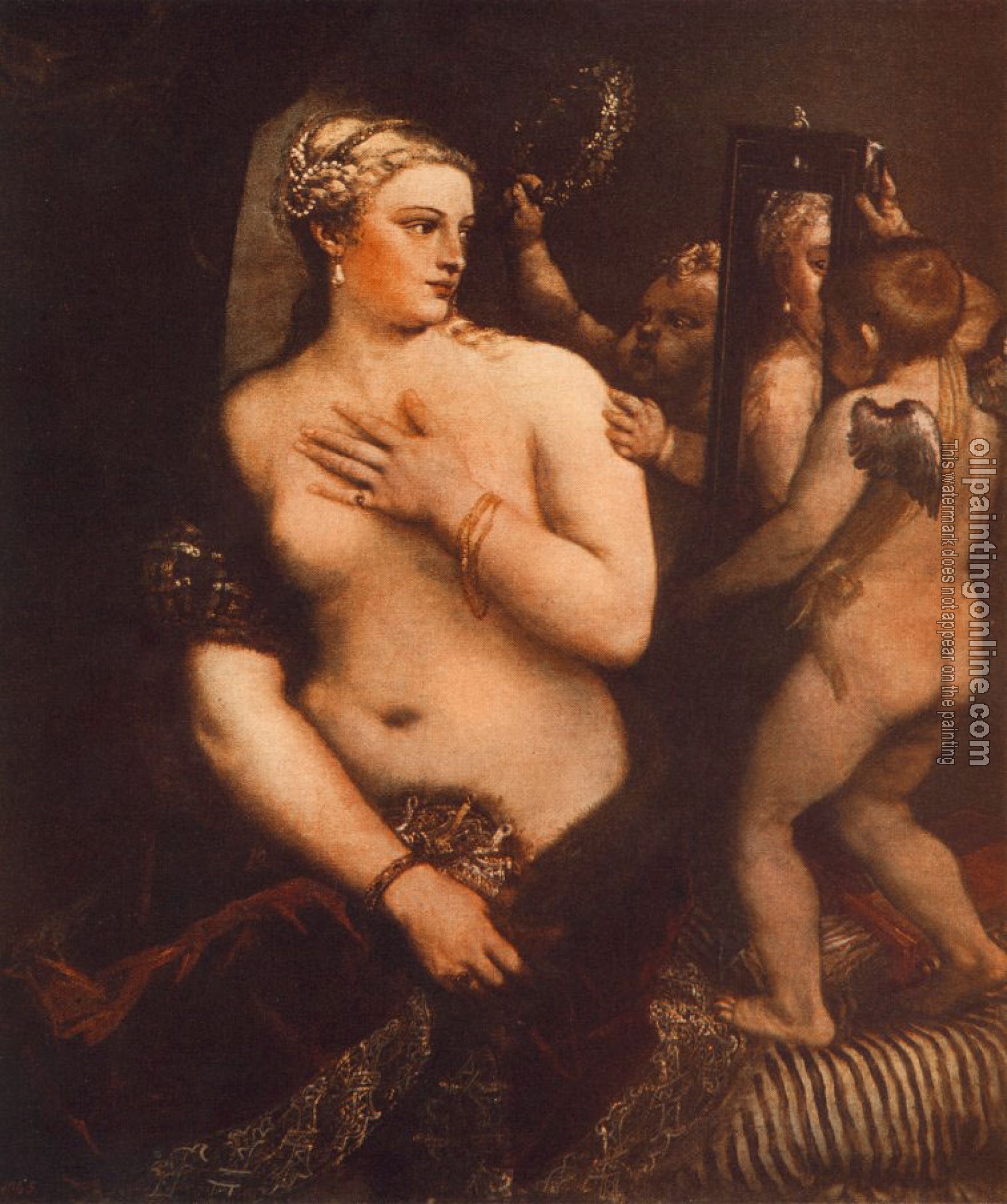 Titian - Venus at her Toilet