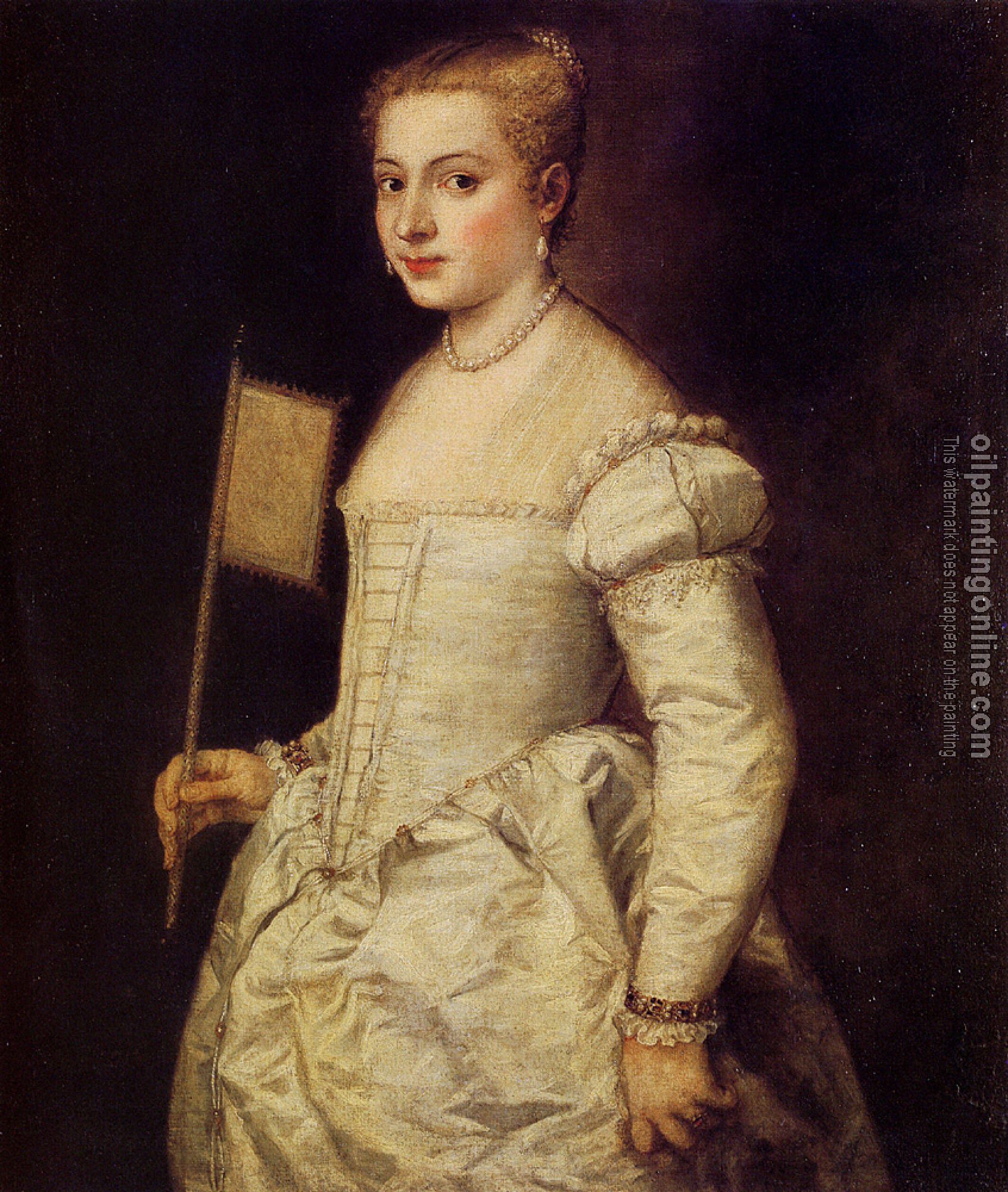Titian - Woman in white