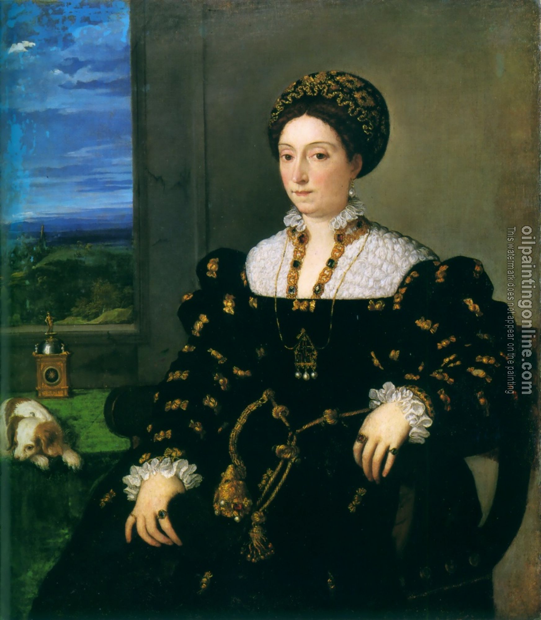 Titian - Portrait of Eleonora Gonzaga