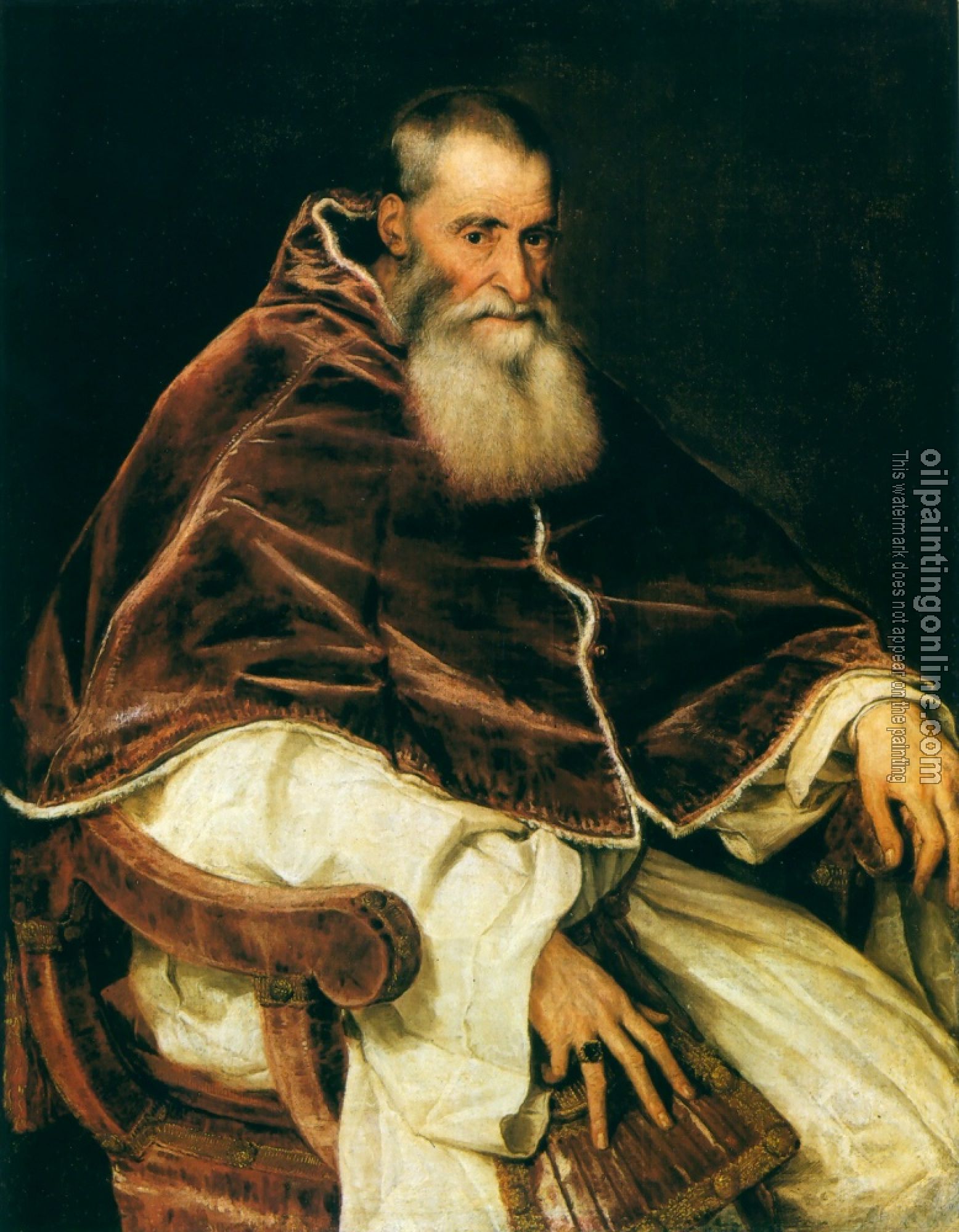 Titian - Portrait of Paul III